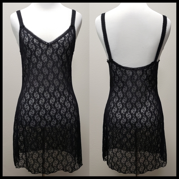 b.tempt'd Lace Kiss Chemise Nightgown - Picture 3 of 5